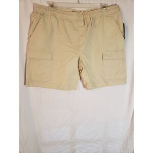 Mens Original Use Cream Utility Cargo Shorts Size XL